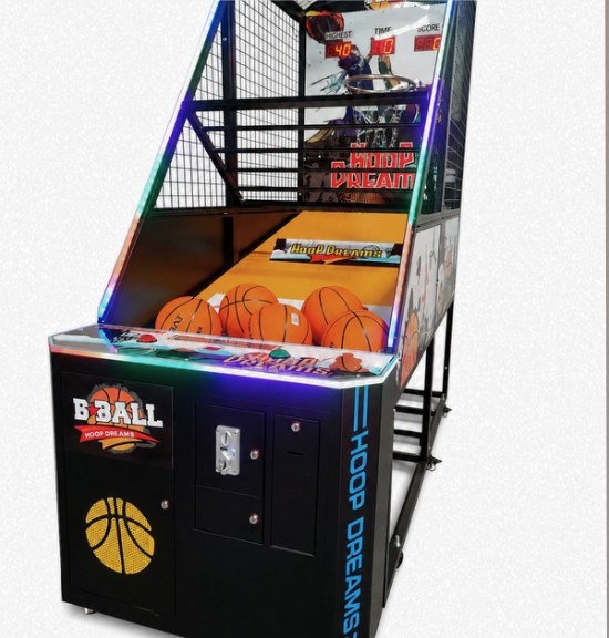 Arcade basketball machine by BounceParkSG