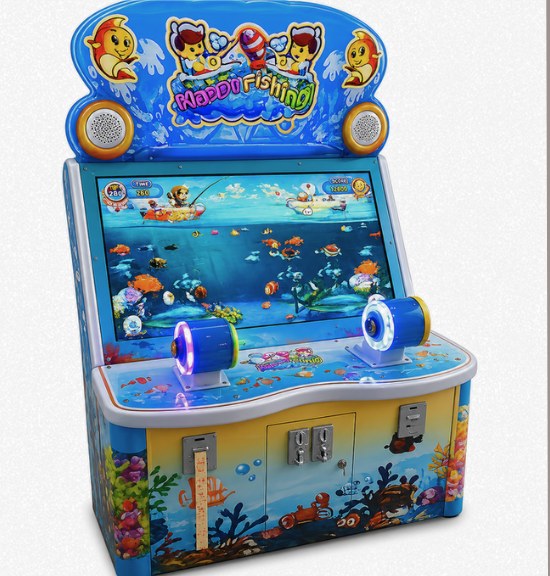 Double Fish Frenzy arcade machine by BounceParkSG