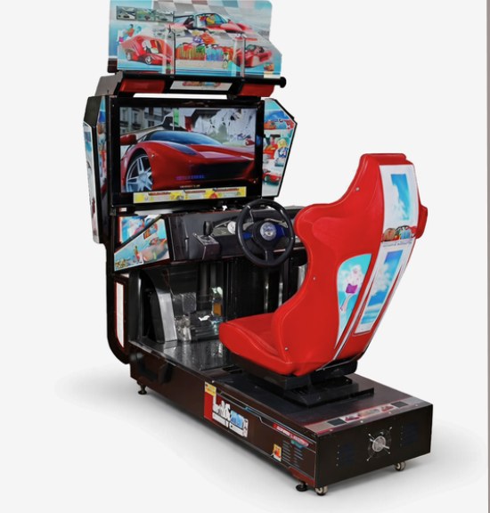 Outrun Racing arcade machine by BounceParkSG