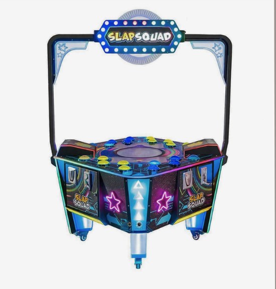 Slap Squad 4 player arcade machine by BounceParkSG