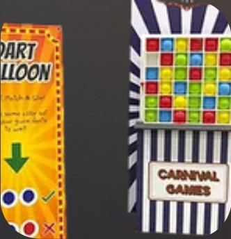 Deluxe Balloon Darts carnival game by BounceParkSG