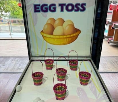 Egg Toss carnival game by BounceParkSG