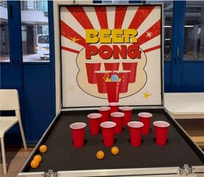 Beer Pong carnival game by BounceParkSG