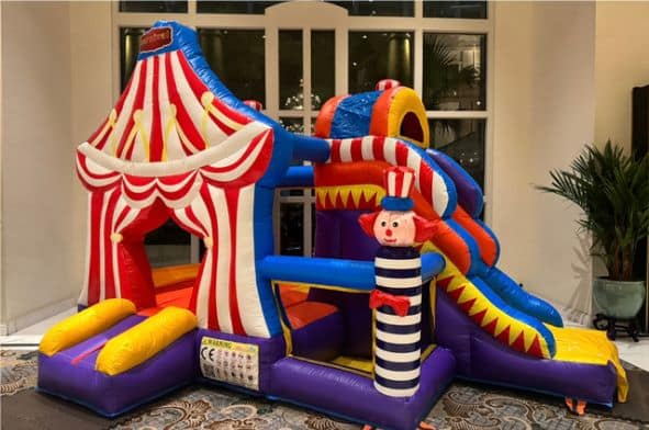Carnival Park themed bouncy castle by BounceParkSG