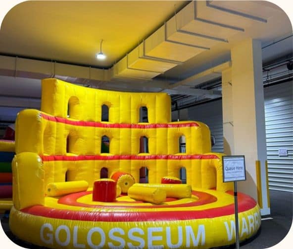 Colessum Warrior inflatable game by BounceParkSG