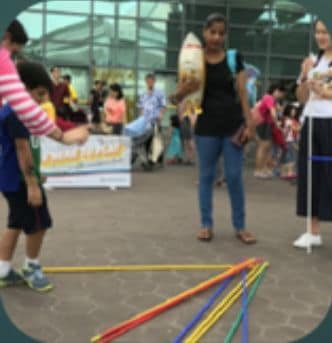 Giant Pickup Stick game by BounceParkSG