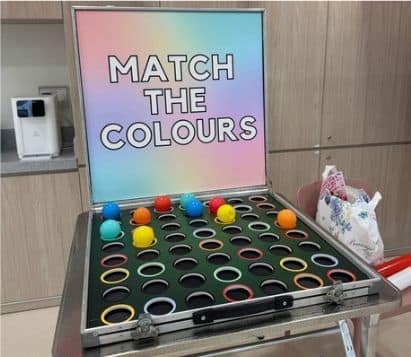 Match the Colours carnival game by BounceParkSG