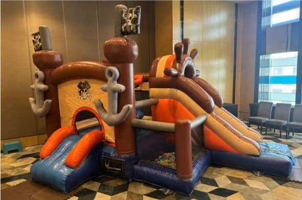 Pirate Island bouncy castle by BounceParkSG