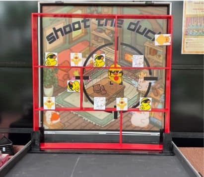 Shoot the Angry Duck carnival game by BounceParkSG