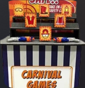 Shoot the Target carnival game by BounceParkSG