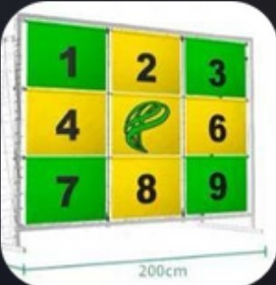 Soccer Target carnival game by BounceParkSG