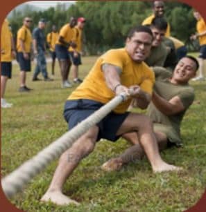 Tug A War Rope carnival game by BounceParkSG