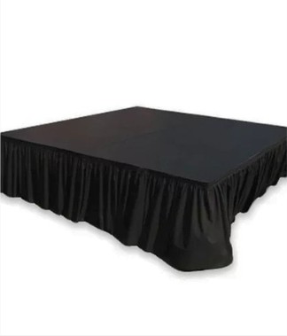 Platform Stage with Carpet & Skirting for rent from BounceParkSG