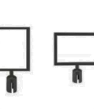 Signage Queue Pole (B) for rent from BounceParkSG