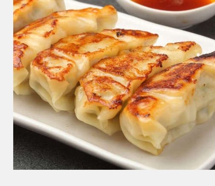 Fried Gyoza live station at a BounceParkSG event