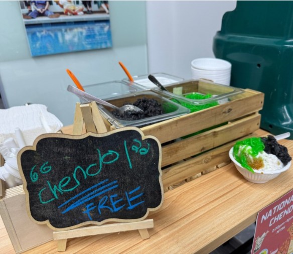 Iced Chendol live station at a BounceParkSG event