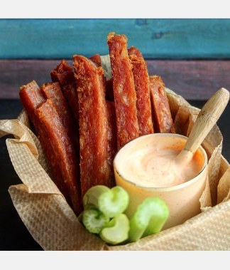 Spam Fries live station at a BounceParkSG event