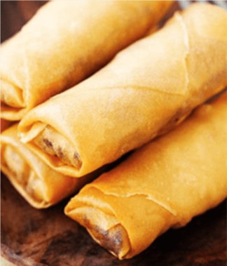 Spring Rolls live station at a BounceParkSG event