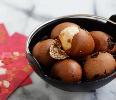 Tea Leaf Egg live station at a BounceParkSG event