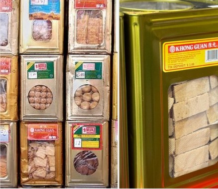 Traditional Biscuits live station at a BounceParkSG event