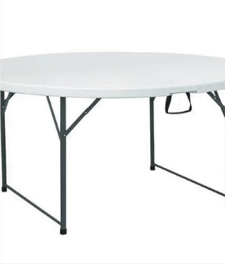 GS Round Table (5ft) for rent from BounceParkSG