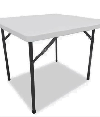 GS Square Table (3ft x 3ft) for rent from BounceParkSG