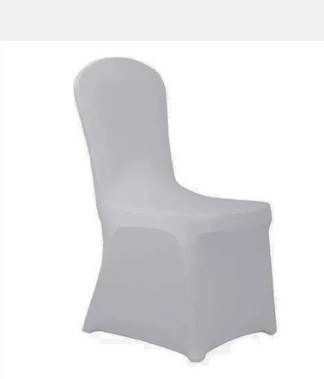 PVC Chair with Spandex for rent from BounceParkSG