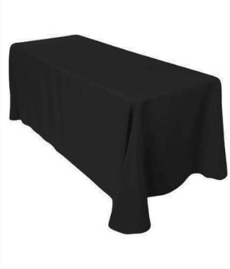 Rectangle Table (4ft x 2ft) with Spandex for rent from BounceParkSG