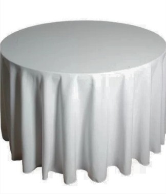 Round Table with Cloth (5ft) for rent from BounceParkSG