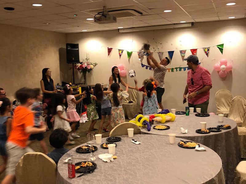 Game hosting session by BounceParkSG