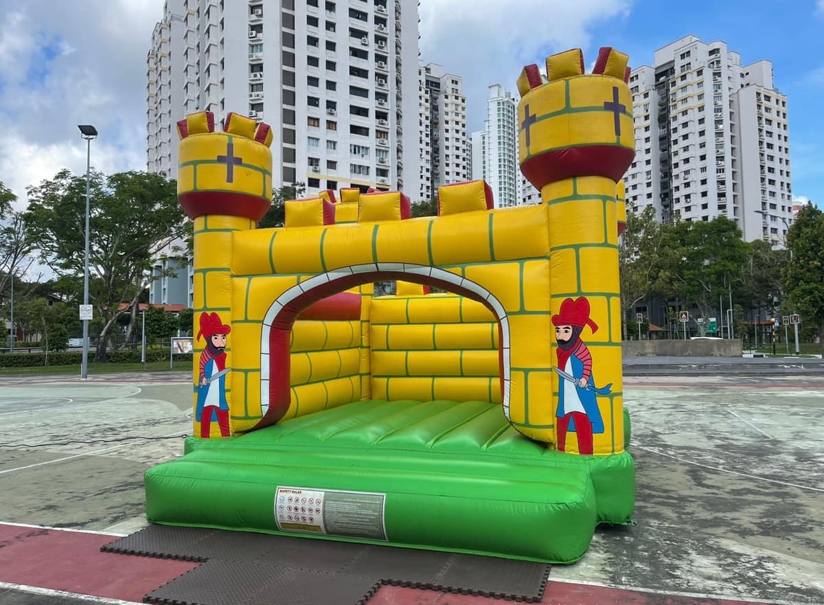 Bouncy castle available for equipment-only rental from BounceParkSG