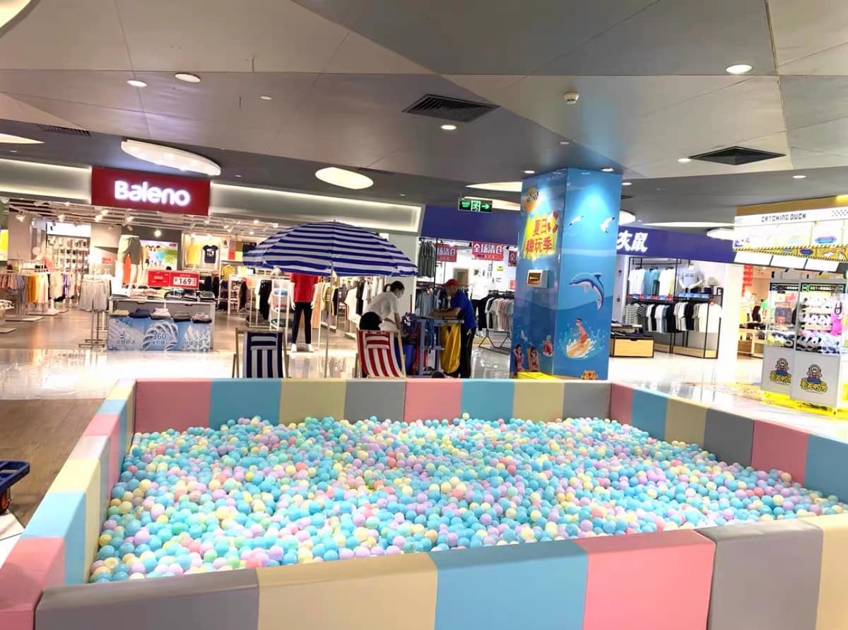 Ball pit available for equipment-only rental from BounceParkSG