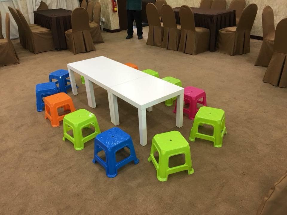 Event furniture rental by BounceParkSG